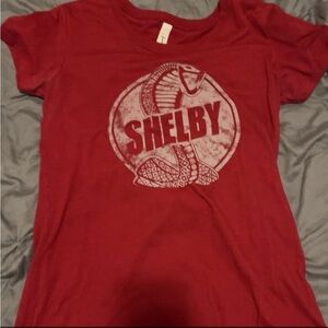 Shelby Red Graphic T-Shirt